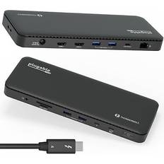 Plugable Technologies THUNDERBOLT 4 DOCK FOR DUAL MONITORS OR