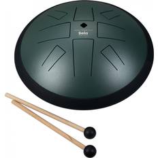 Sela Melody Tongue Drum 10“ C, Golden Gate Dark Green