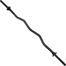 Cap Barbell Standard Threaded Solid Easy Curl 47-Inch