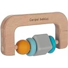 Canpol babies Teethers Wood-Silicone bitring 1 st