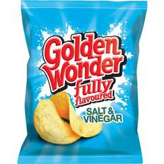 Snacks Golden Wonder Wonder Crisps Salt & Vinegar Pack 32's