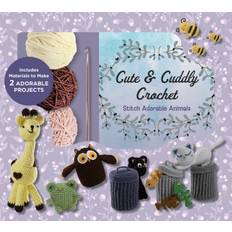 Cute and Cuddly Crochet Kit: Stitch Adorable Animals Kit, Engelsk