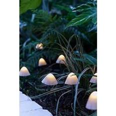 Groundlevel Mushroom LED Solar Garden Lights