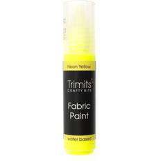 Hobbymaterial Trimits neon yellow fabric paint pen