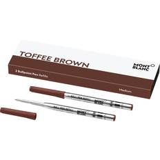 Marron Rubans Correcteurs et Liquides Correcteurs Montblanc 2 Kugelschreiberminen m Toffee