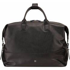 Leder - Schwarz Duffletaschen & Sporttaschen DuDu Miami Weekender Reisetasche Leder 43 cm black