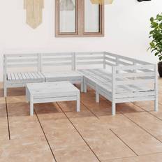 Green Outdoor Lounge Sets Brayden Studio Antonietta Solid Wood 5 Outdoor Lounge Set, Table incl. 3 Sofas