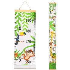 Height Charts Beinou Baby Growth Chart Ruler for Wood Frame Height Measure Chart 7.9in Growth Chart