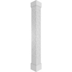 Columns Ekena Millwork 12 H Craftsman Classic Square Non-Tapered Large Marrakesh Column Mission Mission Base