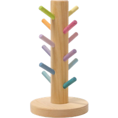 Giftfria Plocklådor Grimms Sorting Helper Building Rings Pastel