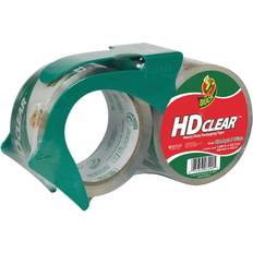 Duck Brand HD Clear Packaging Tape: 1.88 in. x 43 yds. Clear 2-pack with dispenser