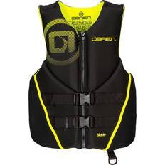 Men's Traditional Neoprene USCGA Life Jacket Yellow Medium