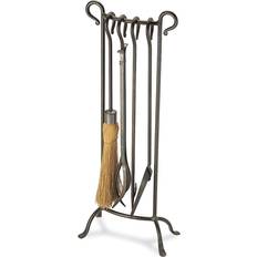 Fire Companion Sets Pilgrim Home and Hearth 18012 Bowed Fireplace Tool Set, 31" H/16 Lb, Vintage Iron