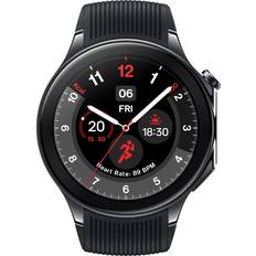 OnePlus Watch 2 Black Steel, 32GB, 100-Hour Sapphire Crystal Dual-Engine, Wear