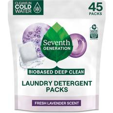 Cleaning Equipment & Cleaning Agents Seventh Generation Laundry Detergent Packs Biobased Deep Clean Fresh Lavender