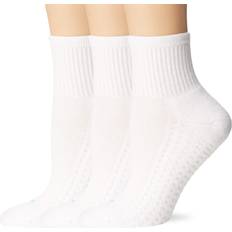 Women's Air Cushion Mini Crew Sport Socks - White