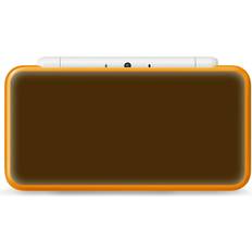 2DS XL Skin Decal Vinyl Wrap Solid Brown