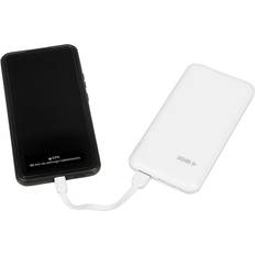 Battericovers på tilbud iBox Power Bank PB10 10000mAh 10000 mAh Powerbank, Weiss