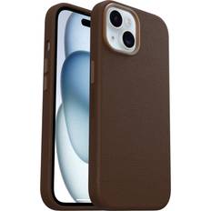 OtterBox iPhone 15, iPhone 14 &amp; iPhone 13 Case Symmetry Series Cactus Leather for MagSafe Rich Adobe Brown