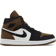 Nike Air Jordan 1 Mid SE W - Light Olive/Sail/White/Black