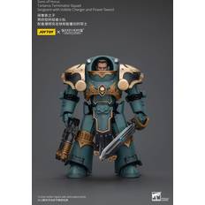 Figuras de Juguete Warhammer Figura The Horus Heresy Figure 1/18 Tartaros Terminator Squad Sergeant With Volkite Charger And Power Sword 12 cm Joy Toy (CN) Action fig