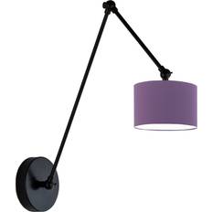 ModernMoments Bloomingdale Purple/Black Wall light