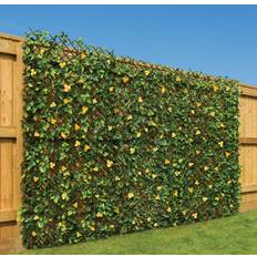 Expanding Artificial Trellis Leaf Flower Garden Screening Fence