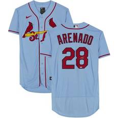 Fanatics Authentic Nolan Arenado St. Louis Cardinals Autographed Light Blue Nike Jersey