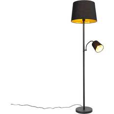 QAZQA Smart black Floor Lamp