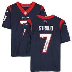 Game Jerseys Fanatics Authentic C.J. Stroud Houston Texans Autographed Nike Navy Limited Jersey