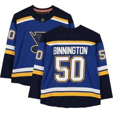 Fanatics Authentic NHL Game Jerseys Fanatics Authentic Jordan Binnington St. Louis Blues Autographed Blue Breakaway Jersey