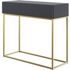 Goud Sidetables Selsey Naduvi Collection Console Zwart