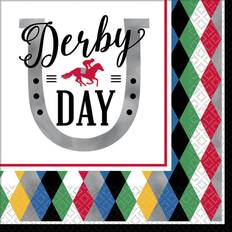 Animal Party Supplies Amscan Derby Day Lunch Napkins by Windy City Novelties