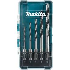 Tilbehør til elektroverktøy Makita 5 Piece SDS-PLUS Hammer Drill Bit Set for Wood