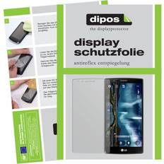 Dipos Displayschutzfolie Antireflex 6 Stück, LG G4 Smartphone Schutzfolie