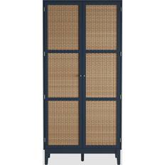 Dunelm Bordeaux Double Blue Wardrobe