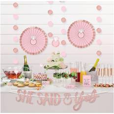 Rose Gold Party Decorations Blush Wedding Buffet Table Decorating Kit