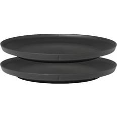 Melamin tallrik Rosendahl Grand Cru Take Gray Flat tallrik 26cm 2st