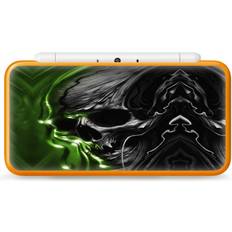 Console Decal Stickers 2DS XL Skin Decal Vinyl Wrap Dark Skull