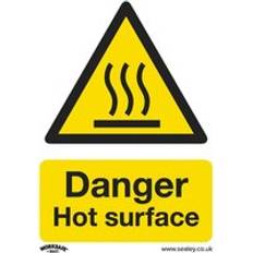 Office Supplies Worksafe Safety Sign Dange Hot Suface Self-adhesive Vinyl