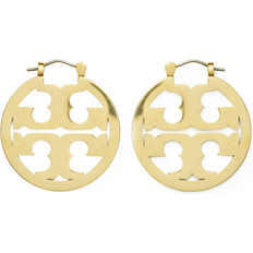 Tory Burch Miller Hoop Earrings - Gold