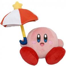 Kirby Nintendo 7 Inch Plush Parasol