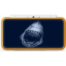 2DS XL Skin Decal Vinyl Wrap - Shark attack