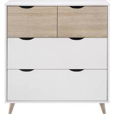 LPD Stockholm Light Oak Chest of Drawer