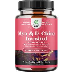 Natures Craft Myo d-Chiro Inositol with Choline 60 Capsules