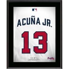 Atlanta Braves Sports Fan Products Fanatics Authentic Ronald Acuña Jr. Atlanta Braves 10.5" x 13" Jersey Number Sublimated Player Plaque