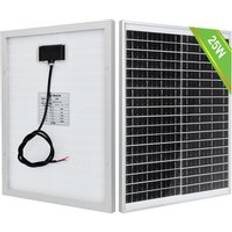 Eco-Worthy 25W 18V Mono pv Solar Panels 10W Solar Panel for Car rv Home Battery Charging