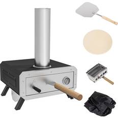 OutSunny Pizza Ovens OutSunny Portable Wood Pellet Pizza Oven with Thermometer