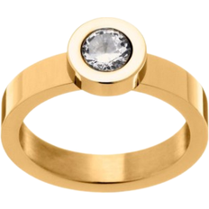 14k guld ring Edblad Stella Ring - Gold/Transparent