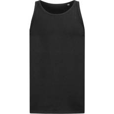 Stedman Herr Linnen Stedman Tank Top For Men Black